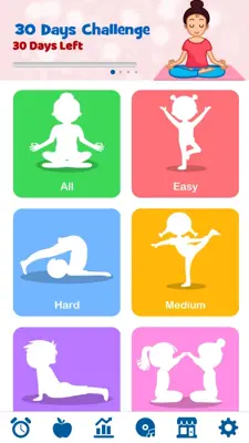 Yoga for Kids & Family fitness android App screenshot 2